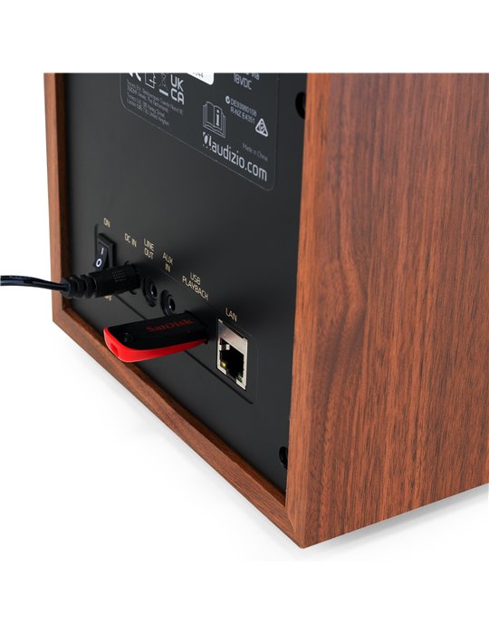 Radio por Internet Canzo con sintonizador DAB+/FM Nogal