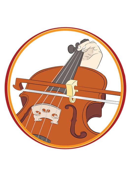 Posicionador Para Arco Violín Bow Stopper BS2 Negro