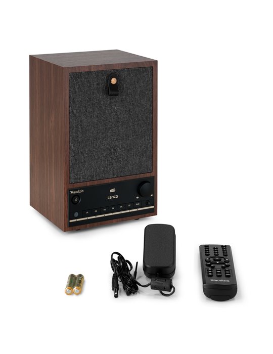 Radio por Internet Canzo con sintonizador DAB+/FM Nogal