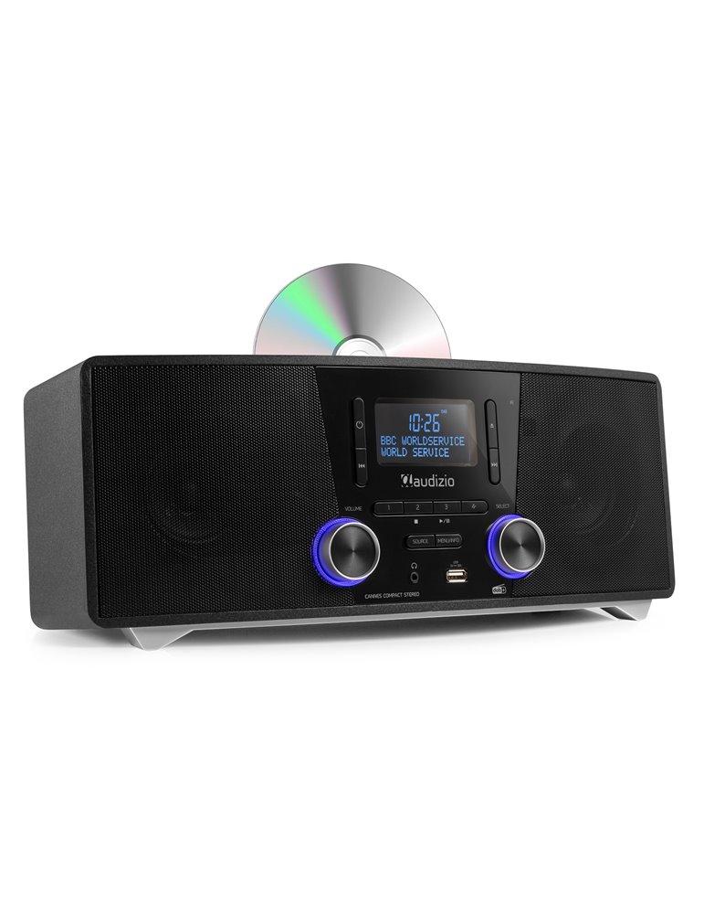 Cannes Radio por Internet estéreo con DAB+ y CD