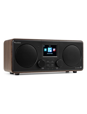 Foza Radio WIFI Internet estéreo con DAB + Madera