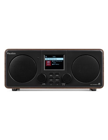 Foza Radio WIFI Internet estéreo con DAB + Madera 2