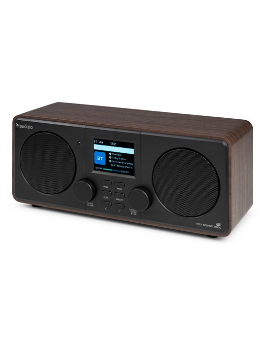 Foza Radio WIFI Internet estéreo con DAB + Madera