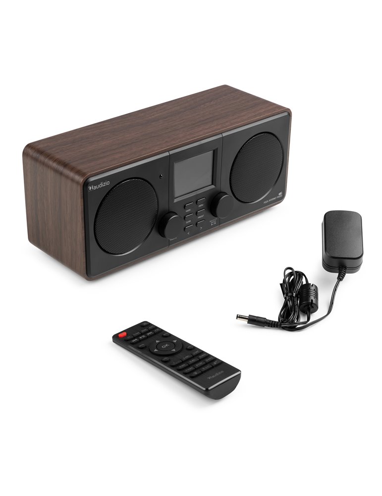 Foza Radio WIFI Internet estéreo con DAB + Madera