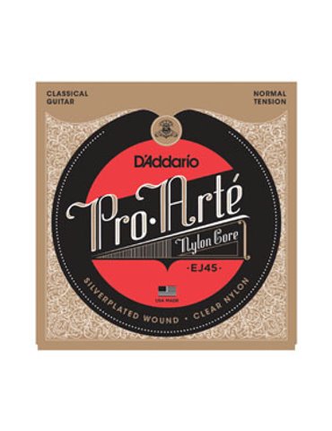 Juego Cuerdas Guitarra Clásica D'Addario EJ-45 Tensión Normal