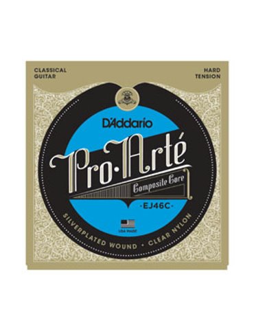 Juego Cuerdas Guitarra Clásica D'Addario EJ-46C Composite Fuerte