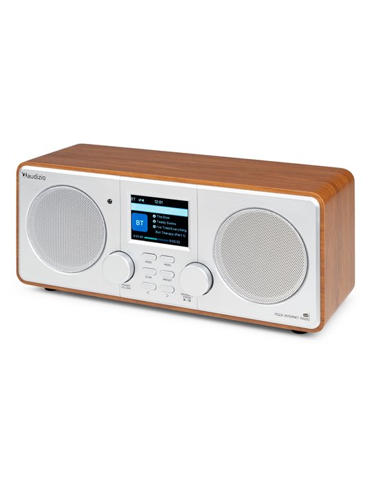 Foza Radio WIFI Internet estéreo con DAB + Plata