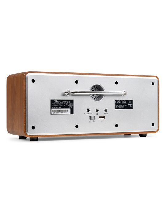 Foza Radio WIFI Internet estéreo con DAB + Plata