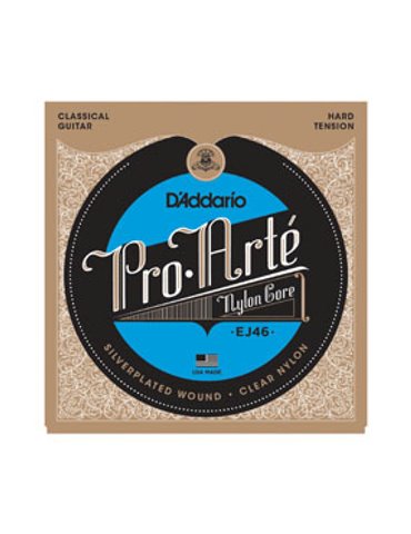 Juego Cuerdas Guitarra Clásica D'Addario EJ-46 Tensión Fuerte