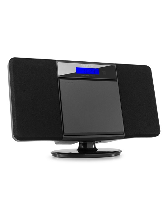 Nimes Sistema estéreo HiFi Negro