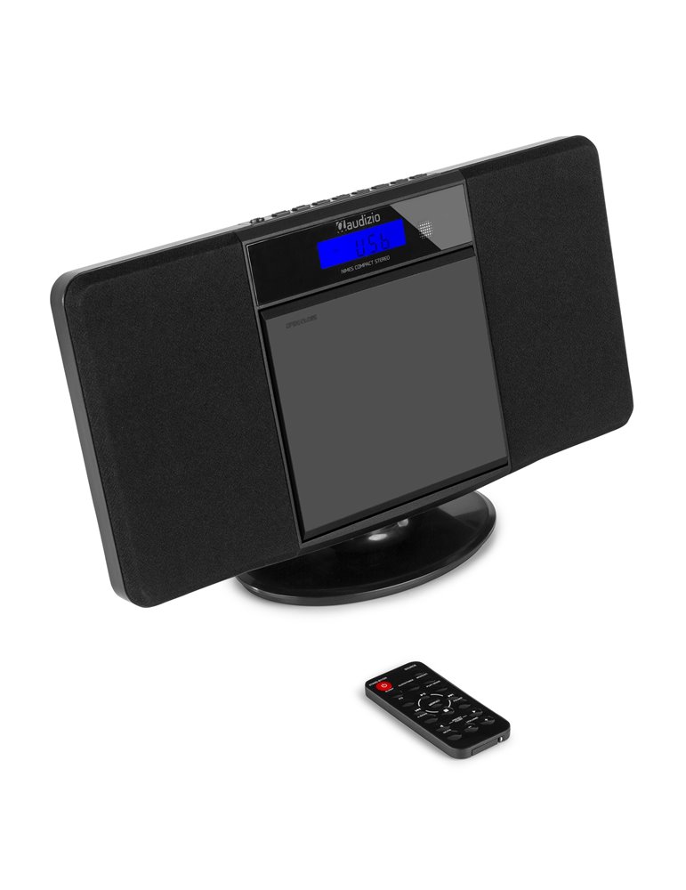 Nimes Sistema estéreo HiFi Negro