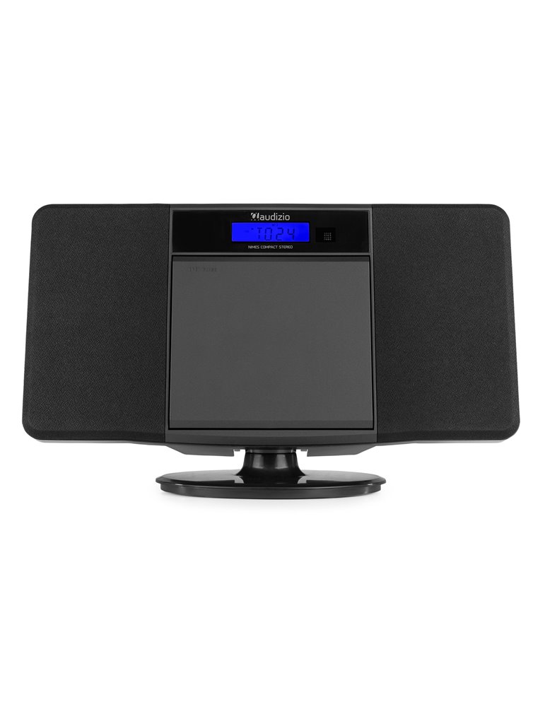 Nimes Sistema estéreo HiFi Negro