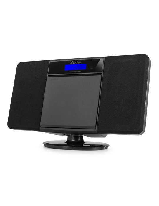 Nimes Sistema estéreo HiFi Negro