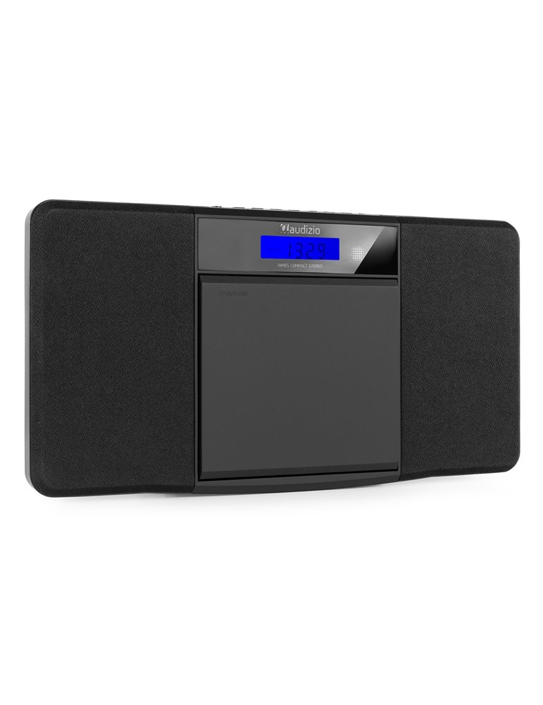 Nimes Sistema estéreo HiFi Negro