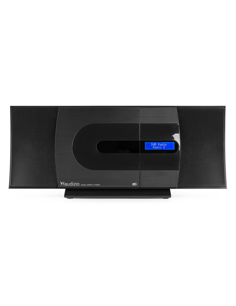 Tours Sistema estéreo HiFi DAB+ Negro