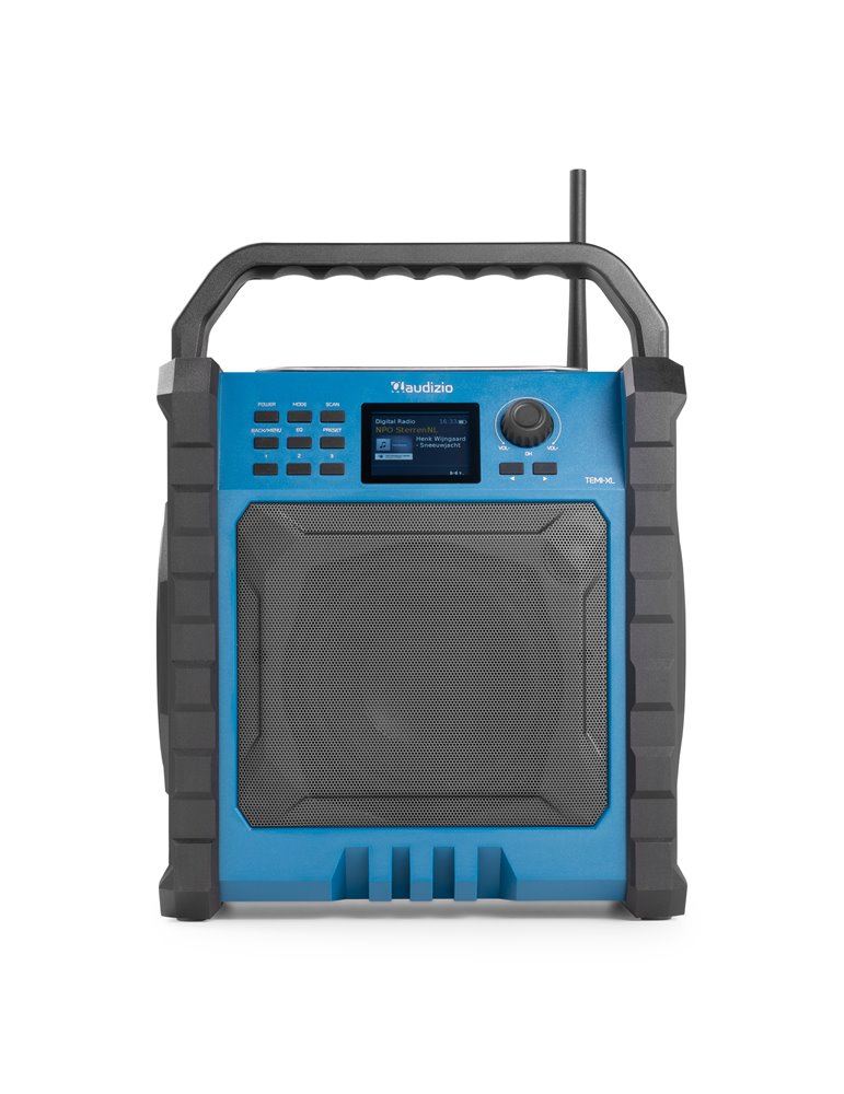 Temi-XL Radio DAB/FM para el lugar de trabajo con batería