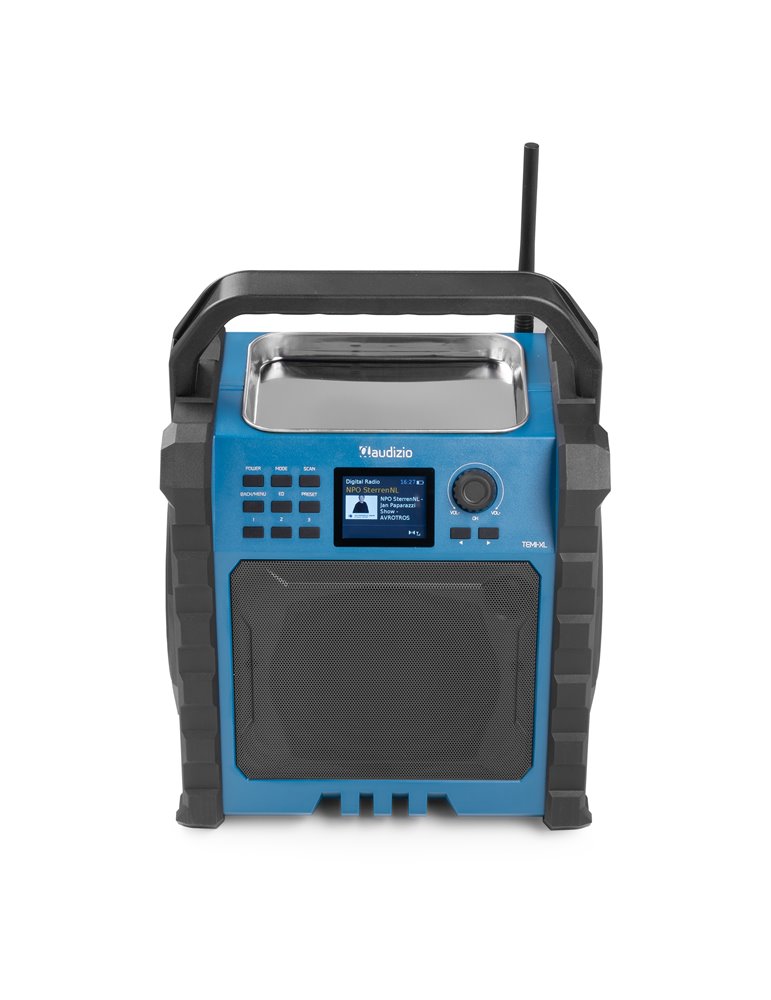Temi-XL Radio DAB/FM para el lugar de trabajo con batería