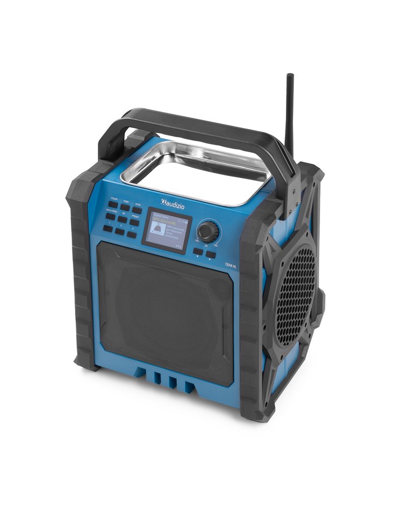 Temi-XL Radio DAB/FM para el lugar de trabajo con batería