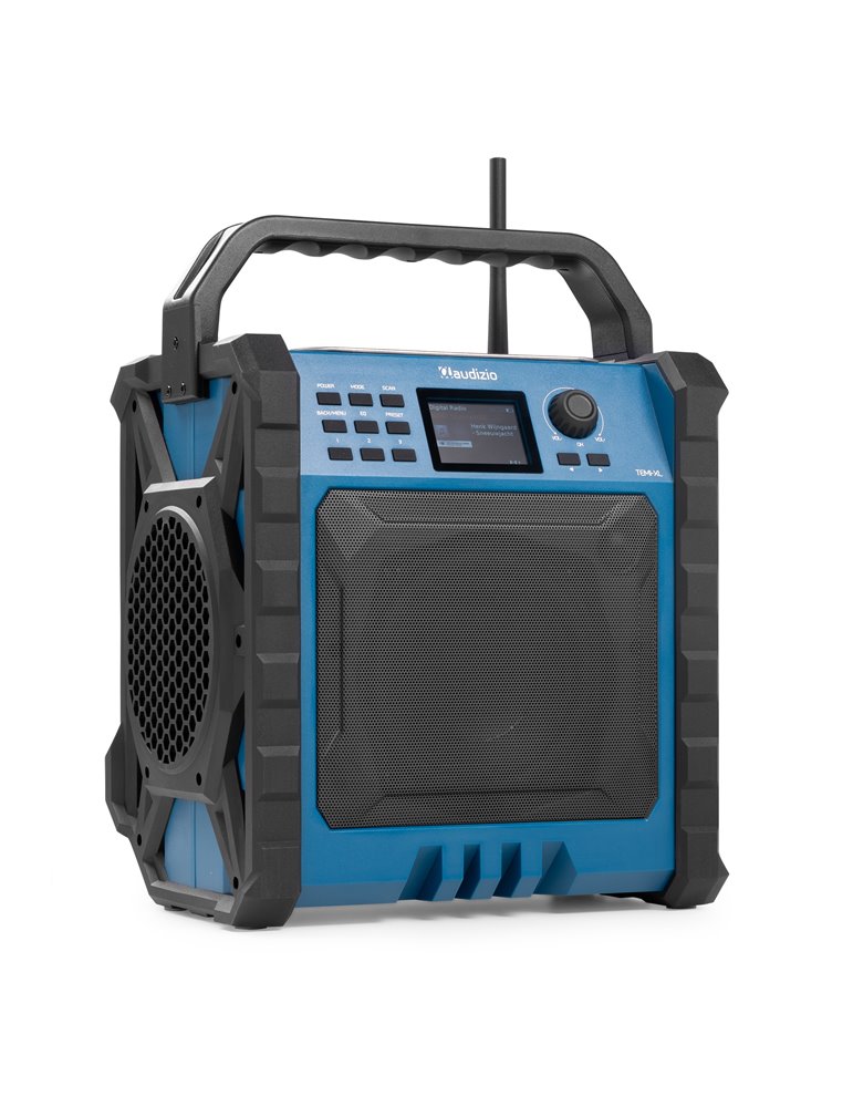 Temi-XL Radio DAB/FM para el lugar de trabajo con batería