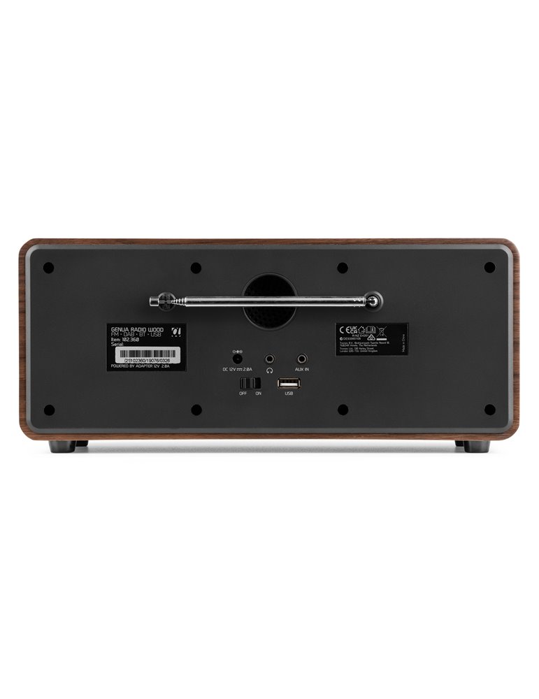 Radio Estéreo Genua DAB+ Madera