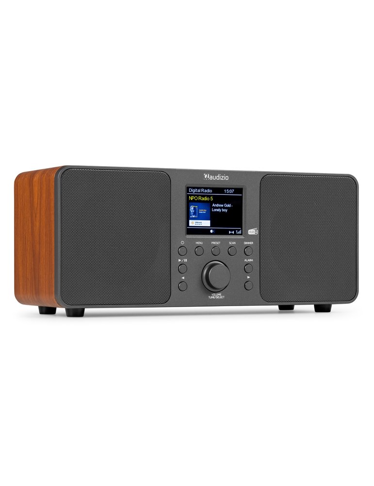Radio Estéreo Genua DAB+ Gris Oscuro