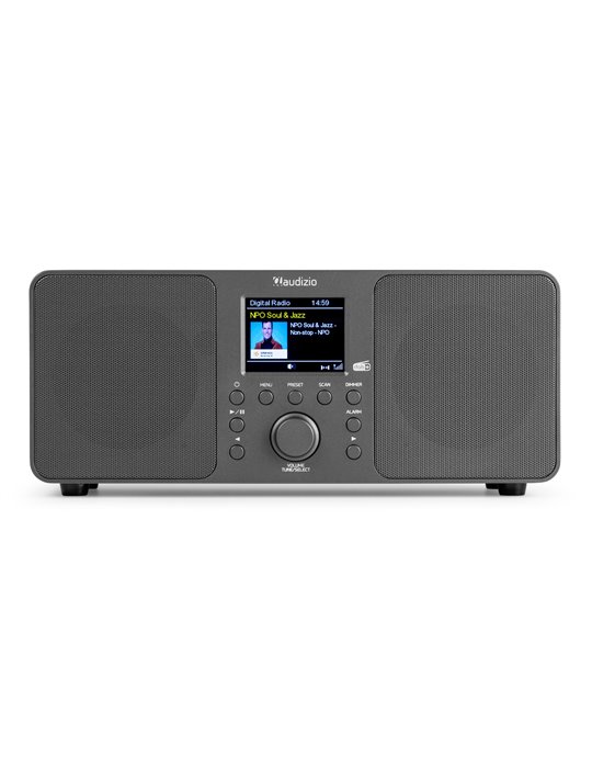 Radio Estéreo Genua DAB+ Gris Oscuro