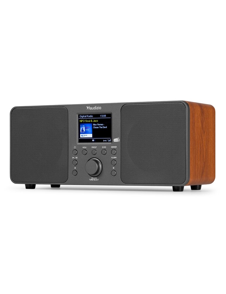 Radio Estéreo Genua DAB+ Gris Oscuro