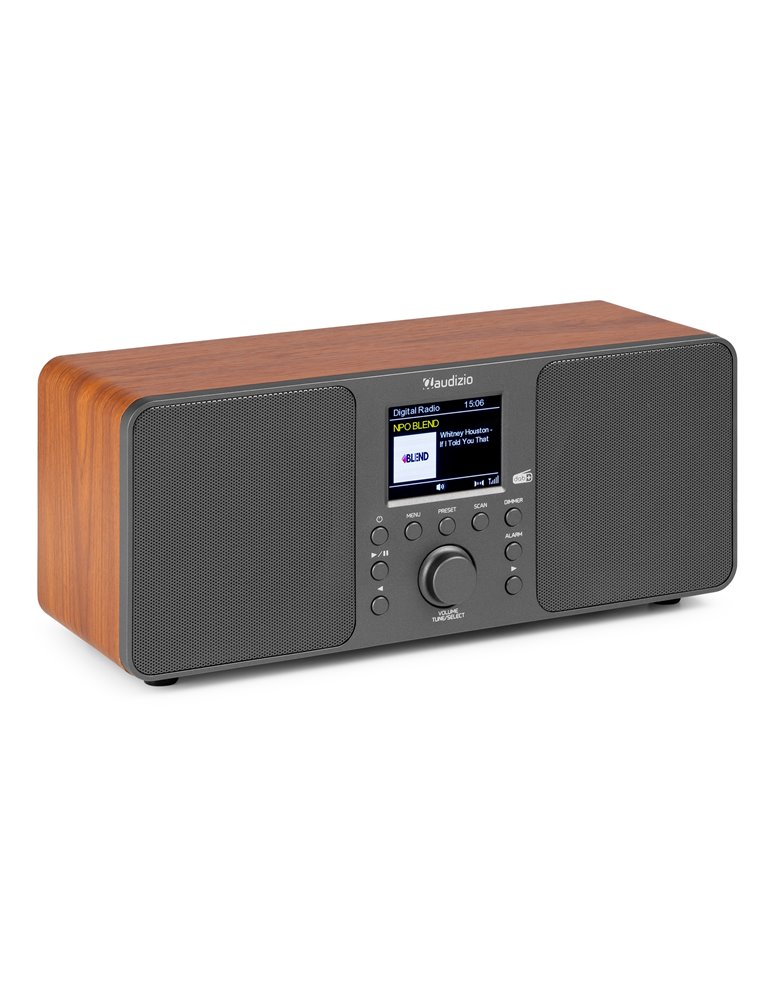 Radio Estéreo Genua DAB+ Gris Oscuro