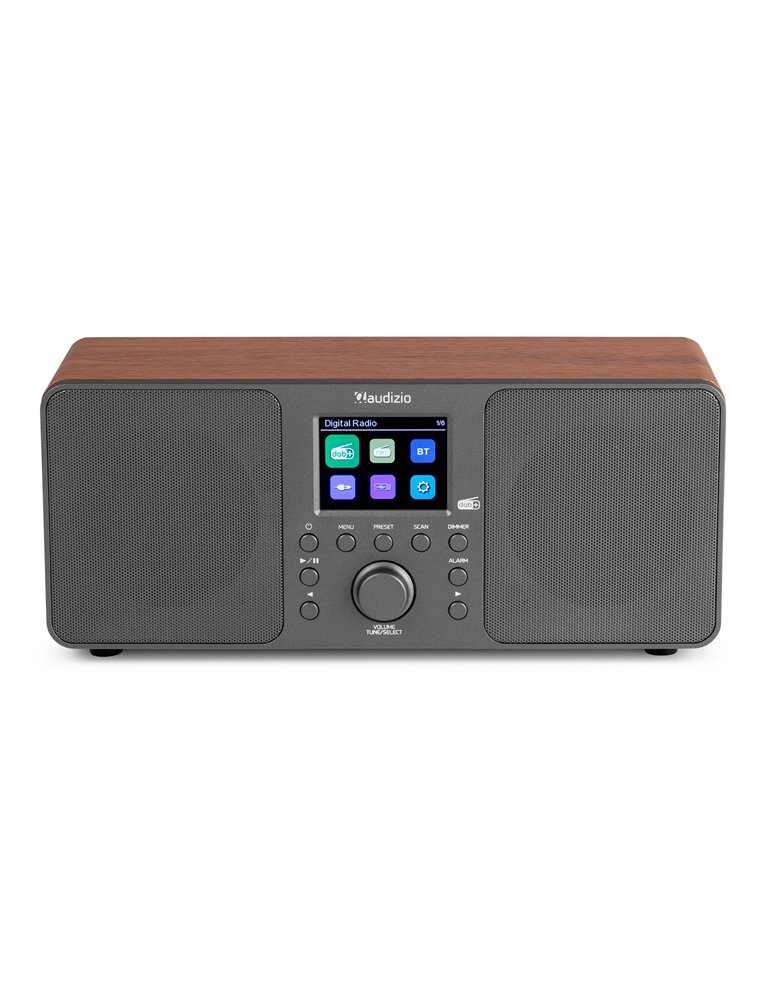Radio Estéreo Genua DAB+ Gris Oscuro