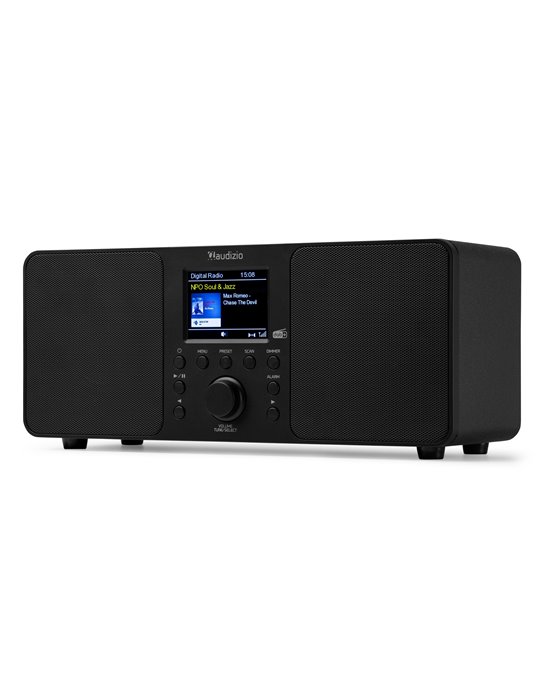 Radio Estéreo Genua DAB+ Negro