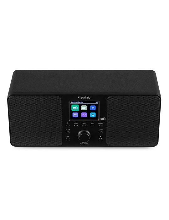 Radio Estéreo Genua DAB+ Negro