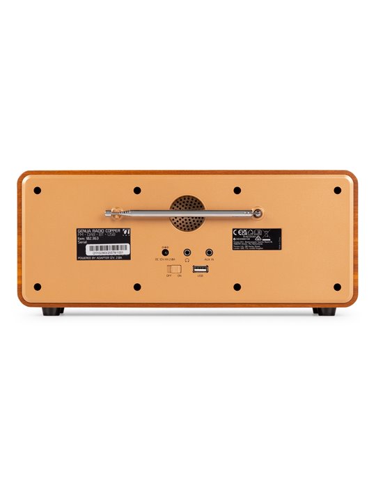 Radio Estéreo Genua DAB+ Cobre