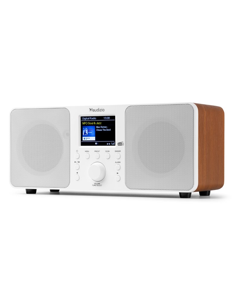 Radio Estéreo Genua DAB+ Blanco