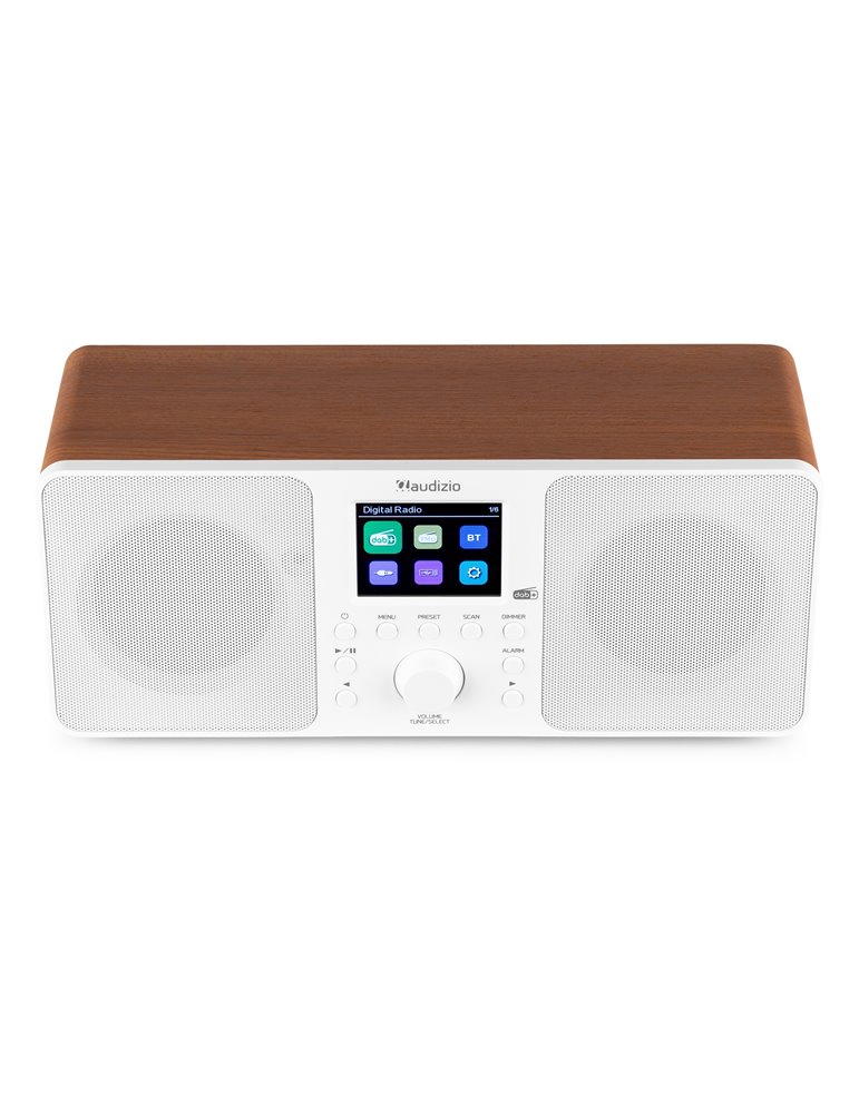 Radio Estéreo Genua DAB+ Blanco