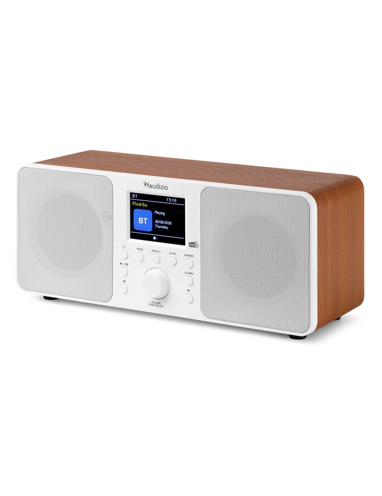 Radio Estéreo Genua DAB+ Blanco