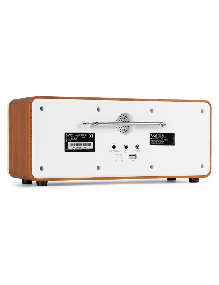 Radio Estéreo Genua DAB+ Blanco