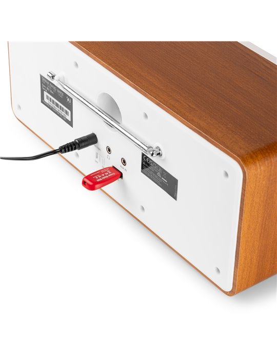 Radio Estéreo Genua DAB+ Blanco