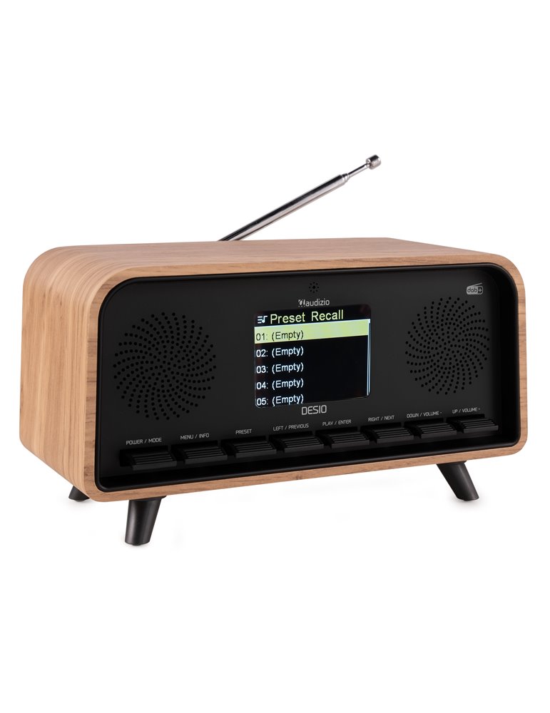 Desio Radio DAB Madera Clara