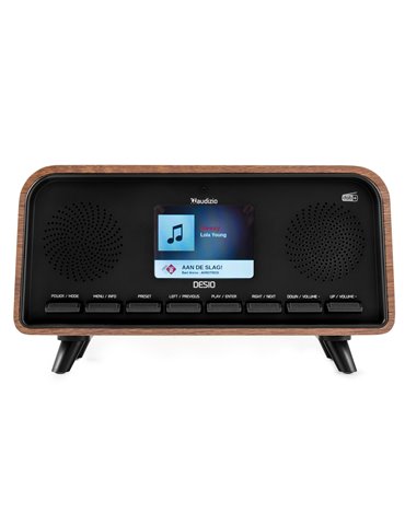 Desio Radio DAB Madera Oscura 2