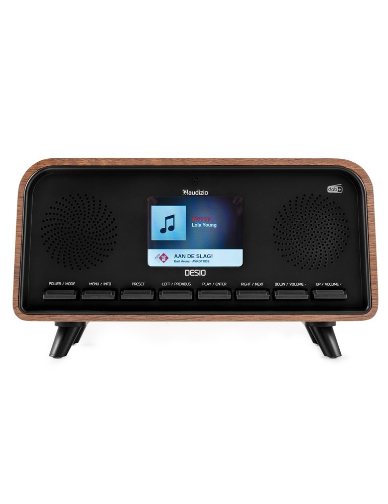 Desio Radio DAB Madera Oscura