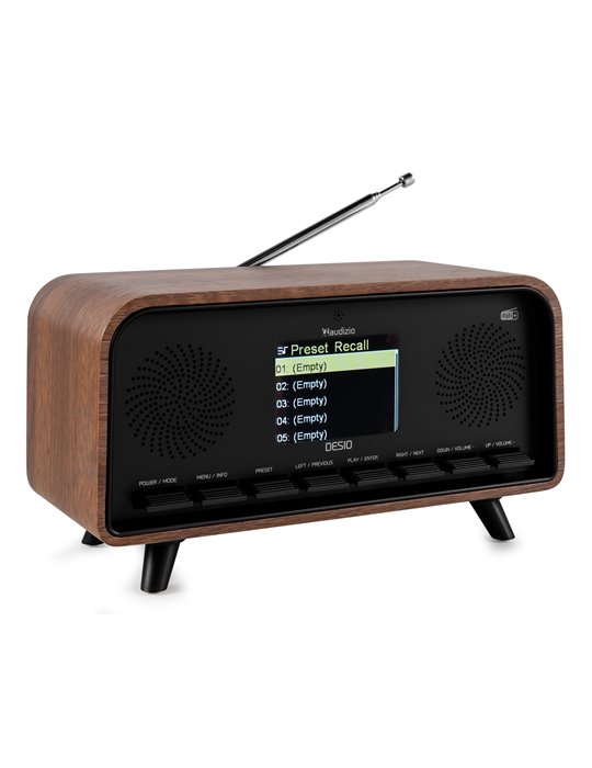 Desio Radio DAB Madera Oscura