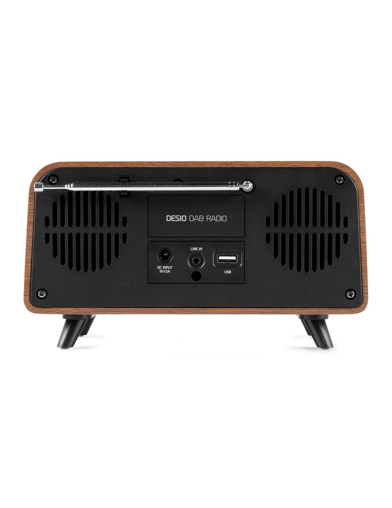 Desio Radio DAB Madera Oscura