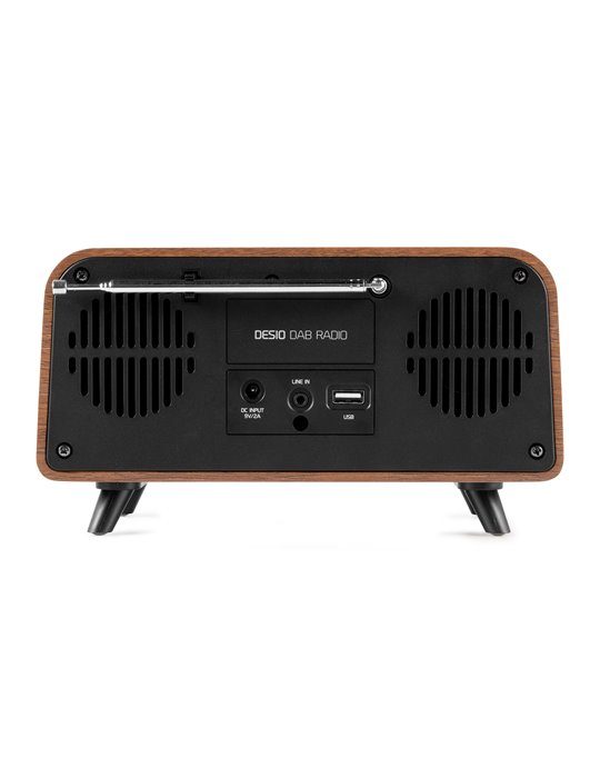Desio Radio DAB Madera Oscura