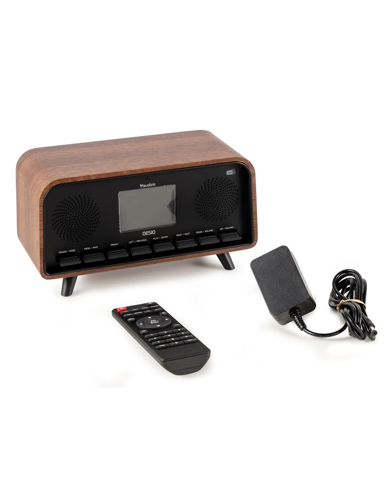 Desio Radio DAB Madera Oscura