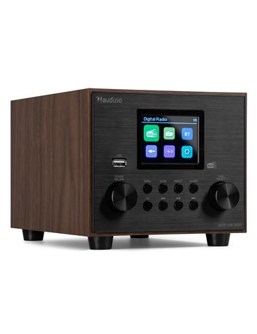 Vieste Radio DAB+ con subwoofer Madera