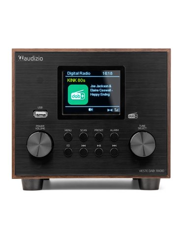 Vieste Radio DAB+ con subwoofer Madera 2