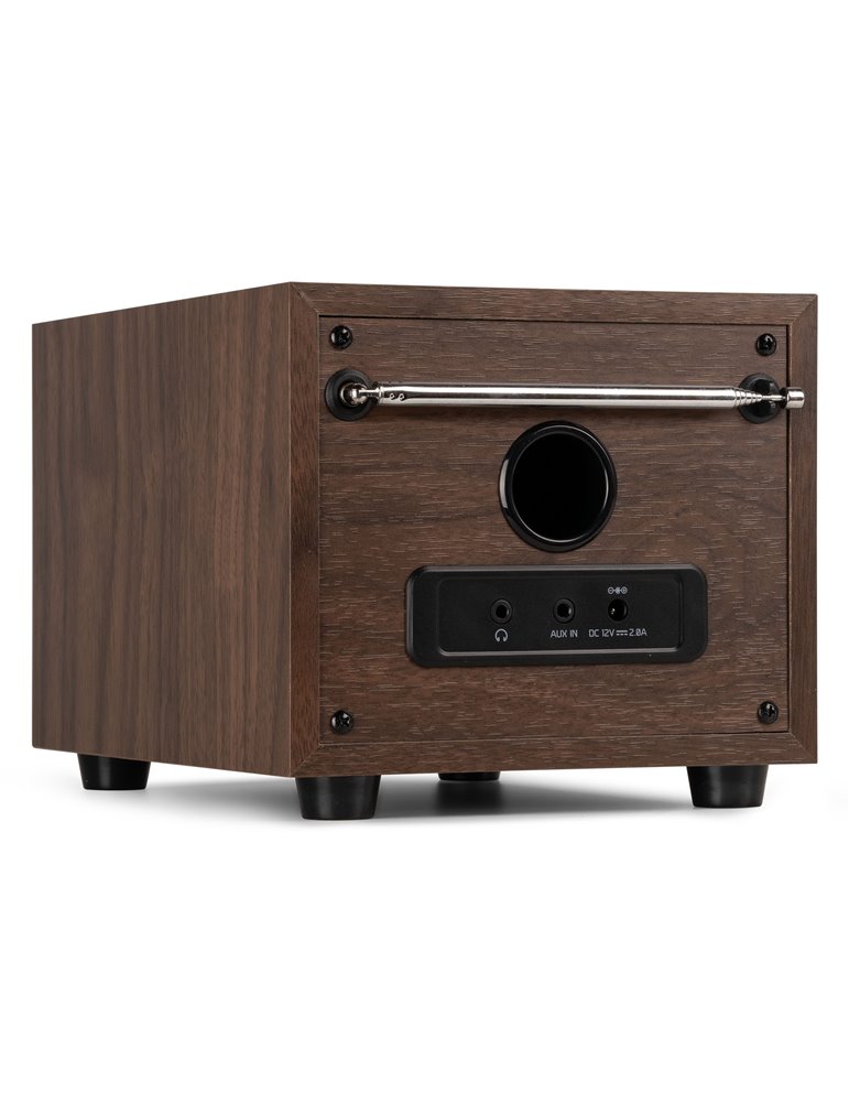 Vieste Radio DAB+ con subwoofer Madera