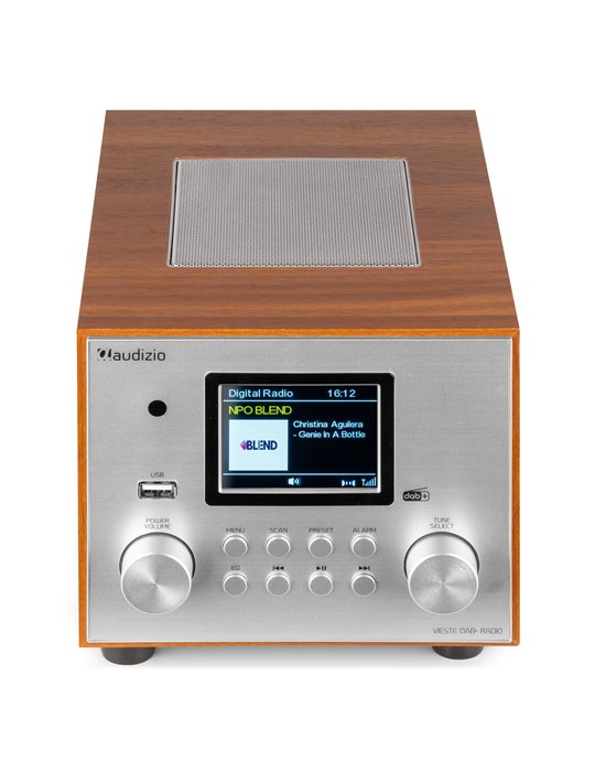 Vieste Radio DAB+ con subwoofer Plata