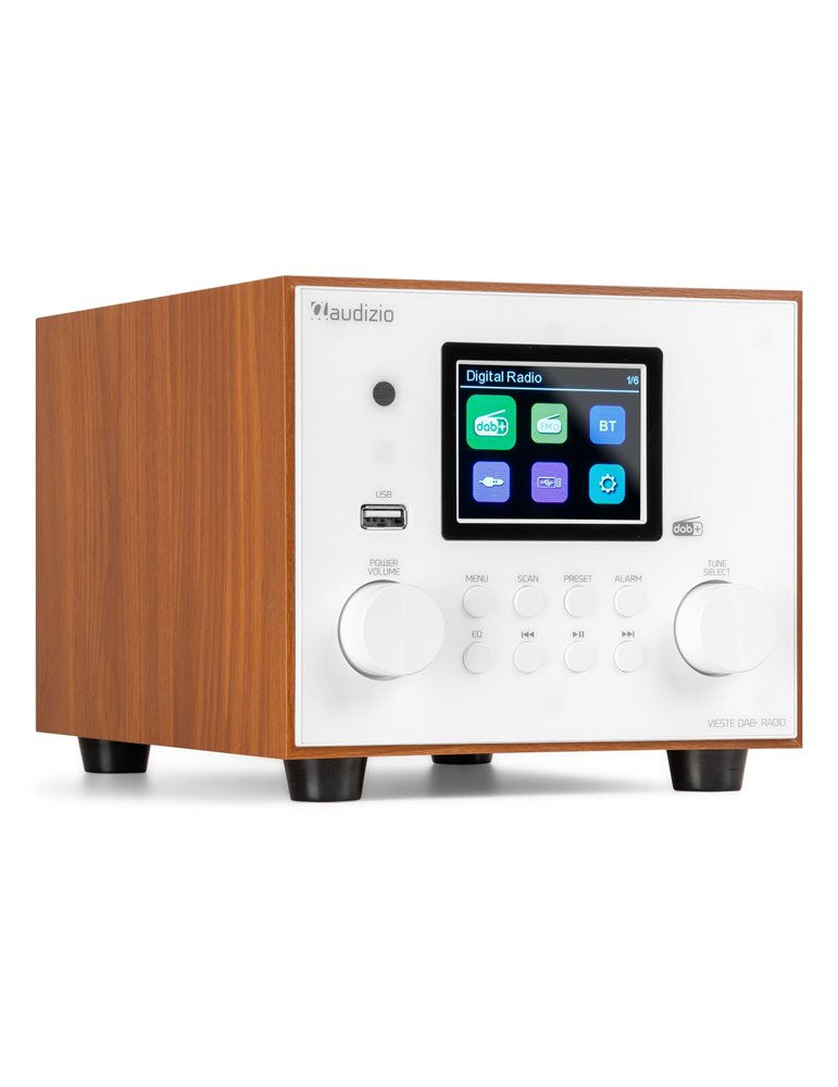 Vieste Radio DAB+ con subwoofer Blanco