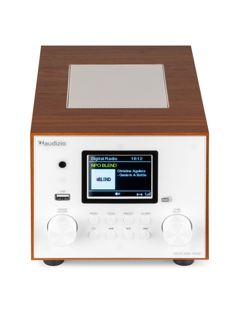 Vieste Radio DAB+ con subwoofer Blanco